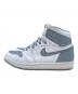 NIKE (ナイキ) AIR JORDAN 1 RETRO HIGH OG グレー×ホワイト サイズ:US 9.5：7000円
