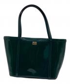 DOLCE & GABBANAドルチェ＆ガッバーナ）の古着「DOLCE & GABBANA（ドルチェ＆ガッバーナ）トートバッグ」｜グリーン