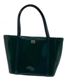 DOLCE & GABBANA（ドルチェ＆ガッバーナ）の古着「DOLCE & GABBANA（ドルチェ＆ガッバーナ）トートバッグ」｜グリーン