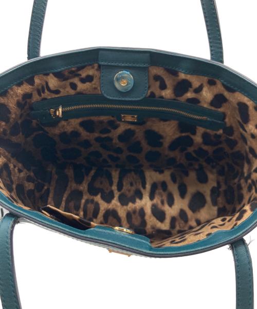 DOLCE & GABBANA（ドルチェ＆ガッバーナ）DOLCE & GABBANA (ドルチェ＆ガッバーナ) DOLCE & GABBANA（ドルチェ＆ガッバーナ）トートバッグ グリーンの古着・服飾アイテム