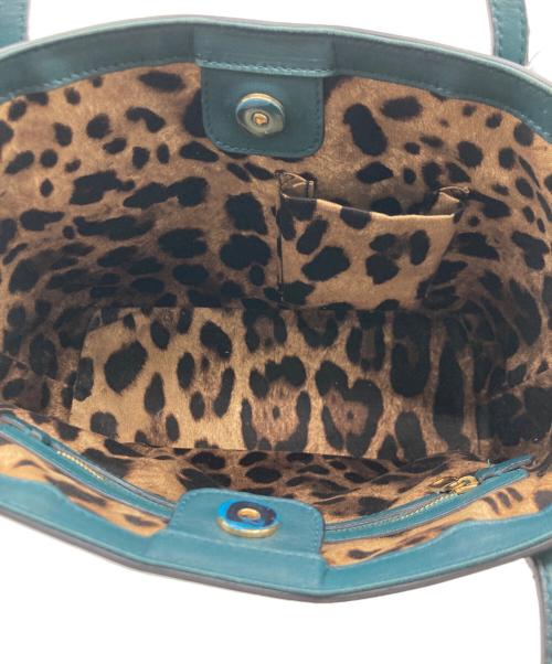 DOLCE & GABBANA（ドルチェ＆ガッバーナ）DOLCE & GABBANA (ドルチェ＆ガッバーナ) DOLCE & GABBANA（ドルチェ＆ガッバーナ）トートバッグ グリーンの古着・服飾アイテム