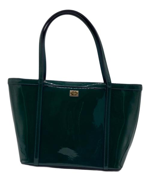 DOLCE & GABBANA（ドルチェ＆ガッバーナ）DOLCE & GABBANA (ドルチェ＆ガッバーナ) DOLCE & GABBANA（ドルチェ＆ガッバーナ）トートバッグ グリーンの古着・服飾アイテム