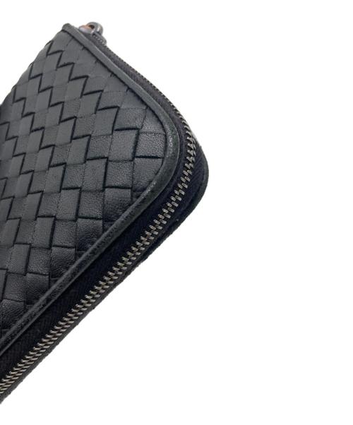 BOTTEGA VENETA（ボッテガベネタ）BOTTEGA VENETA (ボッテガベネタ) 長財布 ブラックの古着・服飾アイテム