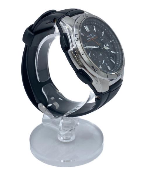 CASIO（カシオ）CASIO (カシオ) CASIO ソーラークロノグラフ 腕時計 ブラックの古着・服飾アイテム