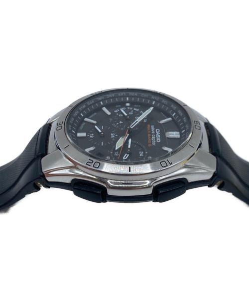 CASIO（カシオ）CASIO (カシオ) CASIO ソーラークロノグラフ 腕時計 ブラックの古着・服飾アイテム