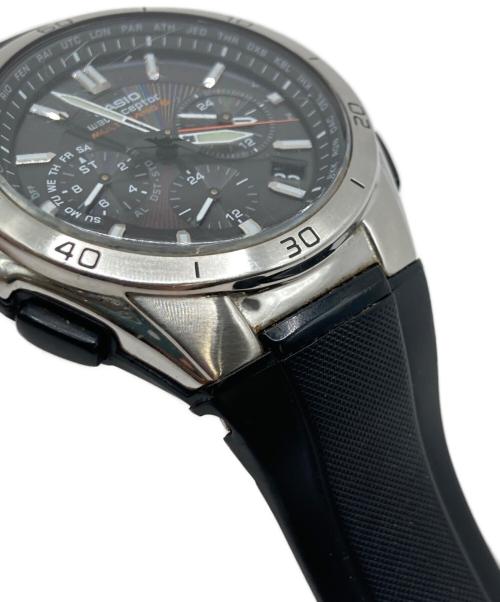 CASIO（カシオ）CASIO (カシオ) CASIO ソーラークロノグラフ 腕時計 ブラックの古着・服飾アイテム