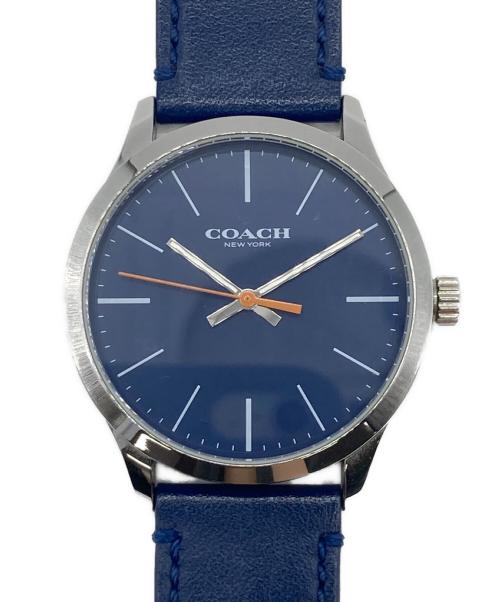 COACH（コーチ）COACH (コーチ) COACH 腕時計 ネイビーの古着・服飾アイテム