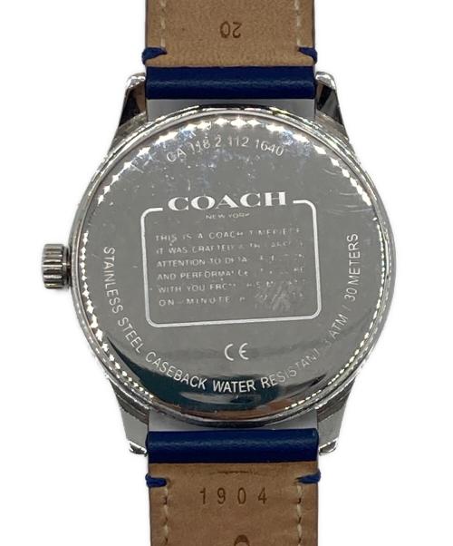 COACH（コーチ）COACH (コーチ) COACH 腕時計 ネイビーの古着・服飾アイテム