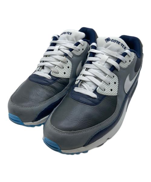 NIKE（ナイキ）NIKE (ナイキ) AIR MAX90GTX ネイビー×グレー サイズ:28の古着・服飾アイテム