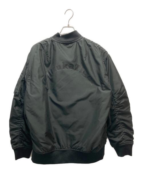 Onitsuka Tiger（オニツカタイガー）Onitsuka Tiger (オニツカタイガー) 中綿ジャケット ブラック サイズ:Mの古着・服飾アイテム