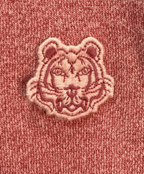KENZO（ケンゾー）KENZO (ケンゾー) Pink Tiger Logo Slim Wool Sweater ピンク サイズ:XSの古着・服飾アイテム