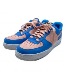 NIKE（ナイキ）の古着「AIR FORCE1」｜ライトピンク×スカイブルー