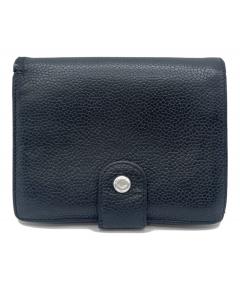 中古・古着通販】CHANEL (シャネル) ココマーク3つ折り財布 ブラック