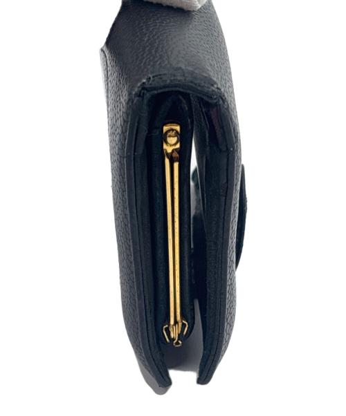 CHANEL（シャネル）CHANEL (シャネル) CHANEL ココマーク 2つ折り財布 ブラックの古着・服飾アイテム