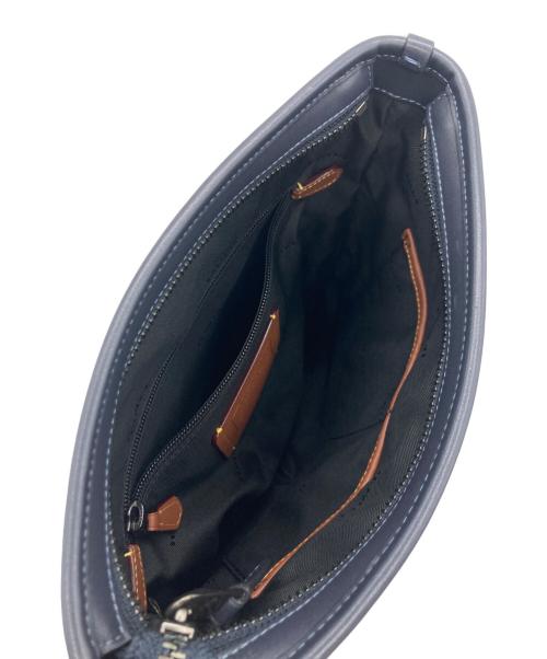 COACH（コーチ）COACH (コーチ) ゴッサム スリム クロスボディ ネイビーの古着・服飾アイテム