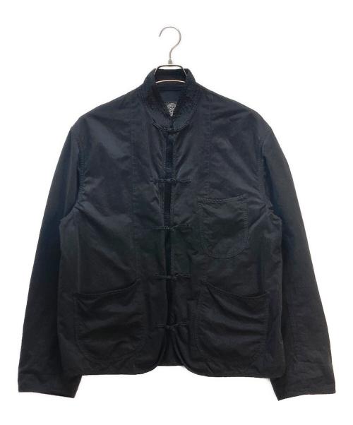 Porter Classic（ポータークラシック）Porter Classic (ポータークラシック) WEATHER CHINESE JACKET ブラック サイズ:XXLの古着・服飾アイテム