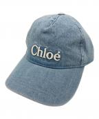 Chloeクロエ）の古着「ベースボールキャップ」｜インディゴ