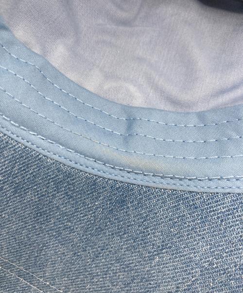 Chloe（クロエ）Chloe (クロエ) ベースボールキャップ インディゴの古着・服飾アイテム