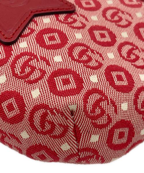 GUCCI（グッチ）GUCCI (グッチ) GUCCI チルドレンズ スター ウエストバッグ レッドの古着・服飾アイテム