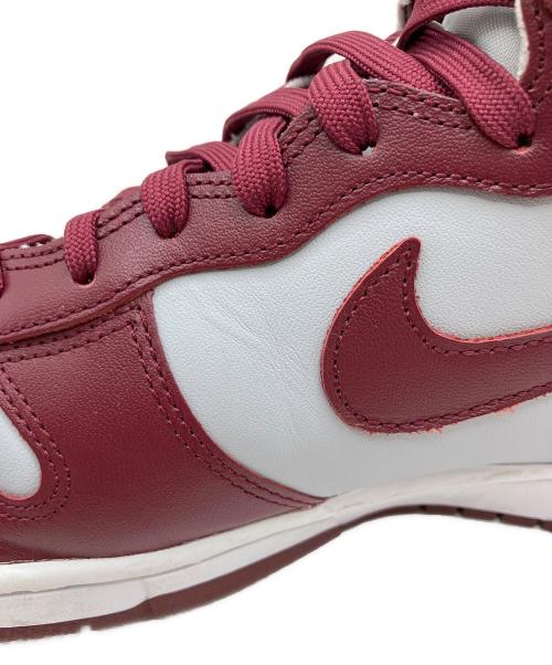 NIKE（ナイキ）NIKE (ナイキ) Dunk High ワインレッド×グレー サイズ:US 8.5の古着・服飾アイテム