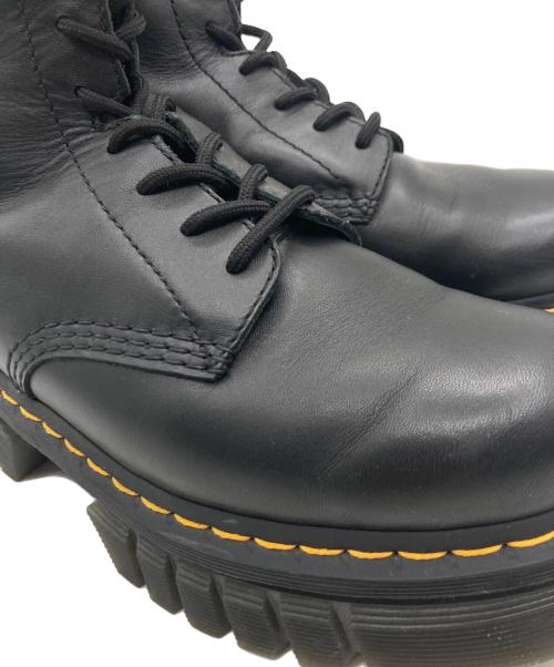 Dr.Martens（ドクターマーチン）Dr.Martens (ドクターマーチン) AUDRICK 8EYE BOOTS ブラック サイズ:UK 5の古着・服飾アイテム