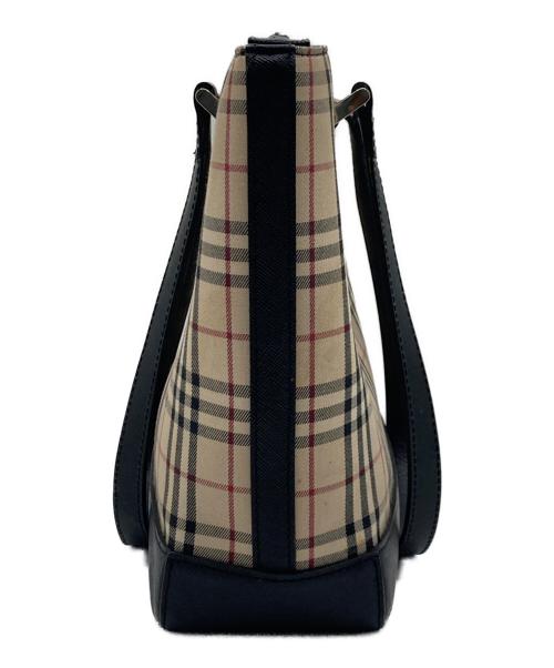 BURBERRY（バーバリー）BURBERRY (バーバリー) BURBERRY ノバチェック トートバッグ カーキの古着・服飾アイテム