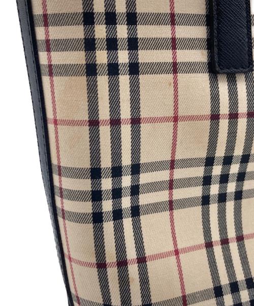 BURBERRY（バーバリー）BURBERRY (バーバリー) BURBERRY ノバチェック トートバッグ カーキの古着・服飾アイテム