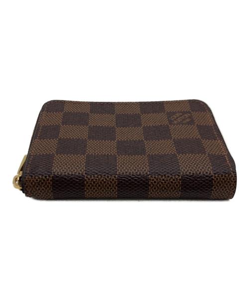 LOUIS VUITTON（ルイ ヴィトン）LOUIS VUITTON (ルイ ヴィトン) ダミエ ジッピーコインパース ブラウン×ピンクの古着・服飾アイテム