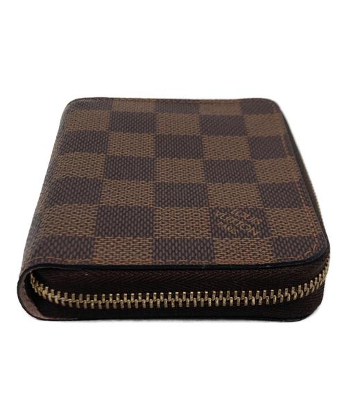 LOUIS VUITTON（ルイ ヴィトン）LOUIS VUITTON (ルイ ヴィトン) ダミエ ジッピーコインパース ブラウン×ピンクの古着・服飾アイテム