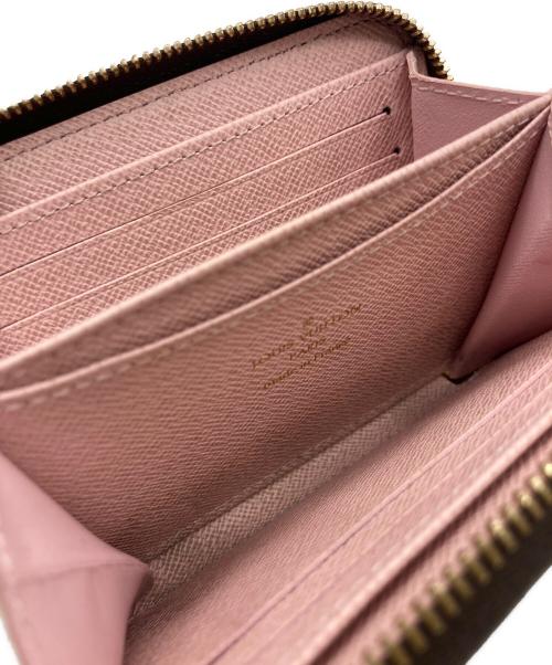 LOUIS VUITTON（ルイ ヴィトン）LOUIS VUITTON (ルイ ヴィトン) ダミエ ジッピーコインパース ブラウン×ピンクの古着・服飾アイテム