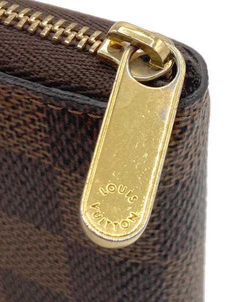 LOUIS VUITTON（ルイ ヴィトン）LOUIS VUITTON (ルイ ヴィトン) ダミエ ジッピーコインパース ブラウン×ピンクの古着・服飾アイテム