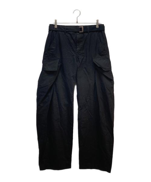 sacai（サカイ）sacai (サカイ) sacai カーゴパンツ ブラック サイズ:1の古着・服飾アイテム
