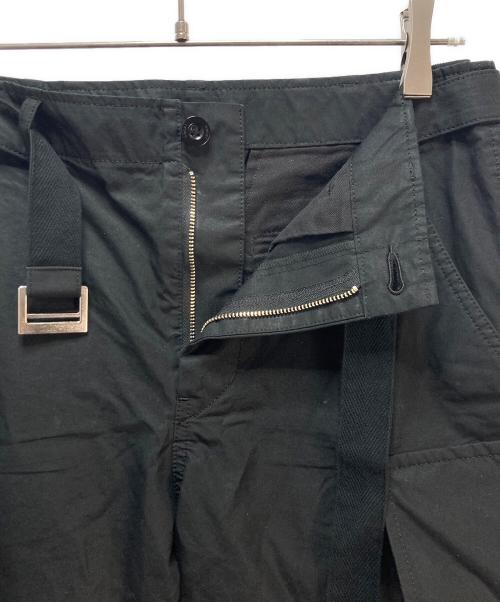 sacai（サカイ）sacai (サカイ) sacai カーゴパンツ ブラック サイズ:1の古着・服飾アイテム