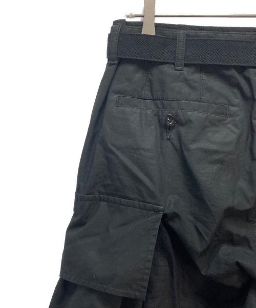 sacai（サカイ）sacai (サカイ) sacai カーゴパンツ ブラック サイズ:1の古着・服飾アイテム