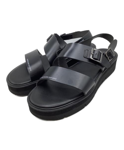 foot the coacher（フットザコーチャー）foot the coacher (フットザコーチャー) サンダル ブラック サイズ:8の古着・服飾アイテム