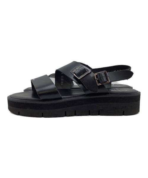 foot the coacher（フットザコーチャー）foot the coacher (フットザコーチャー) サンダル ブラック サイズ:8の古着・服飾アイテム