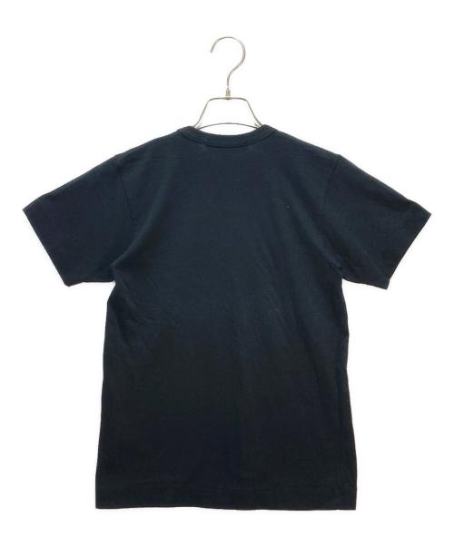 PLAY COMME des GARCONS（プレイコムデギャルソン）PLAY COMME des GARCONS (プレイコムデギャルソン) T-SHIRT WITH DOUBLE HEART ブラック サイズ:Sの古着・服飾アイテム