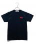 PLAY COMME des GARCONS（プレイコムデギャルソン）の古着「T-SHIRT WITH DOUBLE HEART」｜ブラック