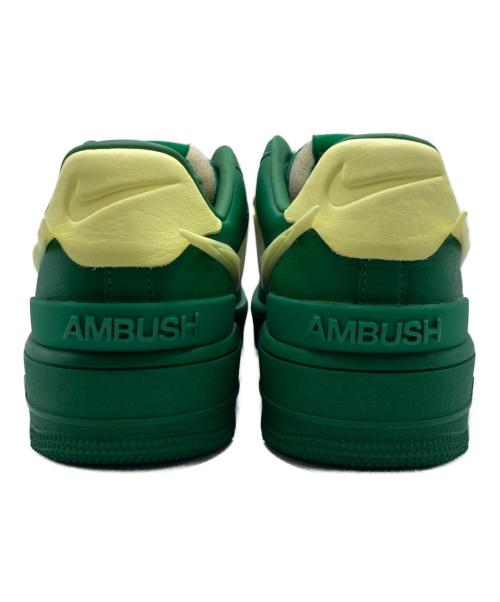 NIKE（ナイキ）NIKE (ナイキ) AMBUSH (アンブッシュ) AIR FORCE1 Low グリーン×イエロー サイズ:US 9の古着・服飾アイテム