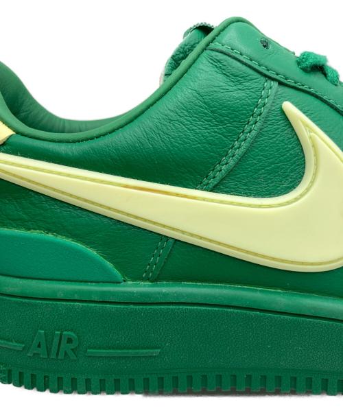 NIKE（ナイキ）NIKE (ナイキ) AMBUSH (アンブッシュ) AIR FORCE1 Low グリーン×イエロー サイズ:US 9の古着・服飾アイテム