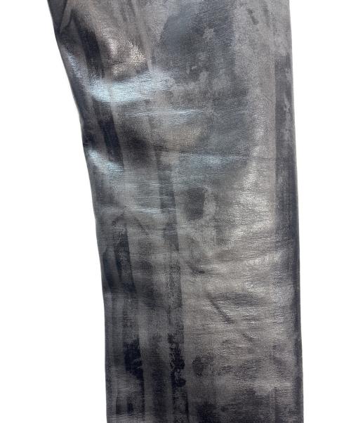 GUAPI（グアピ）GUAPI (グアピ) レザーフレアパンツ ブラック サイズ:28の古着・服飾アイテム