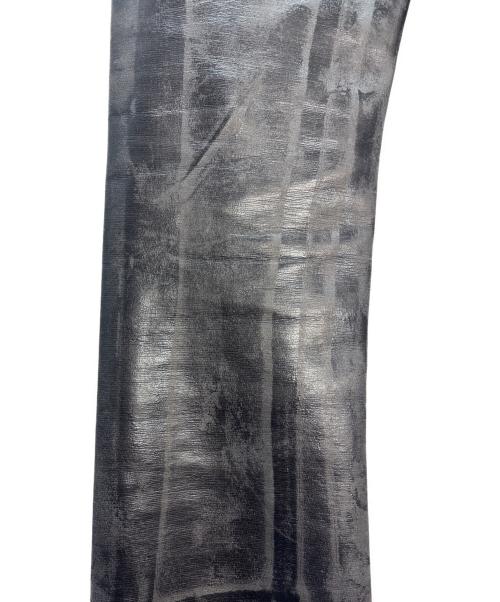 GUAPI（グアピ）GUAPI (グアピ) レザーフレアパンツ ブラック サイズ:28の古着・服飾アイテム