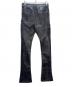 GUAPI (グアピ) レザーフレアパンツ ブラック サイズ:28：20000円