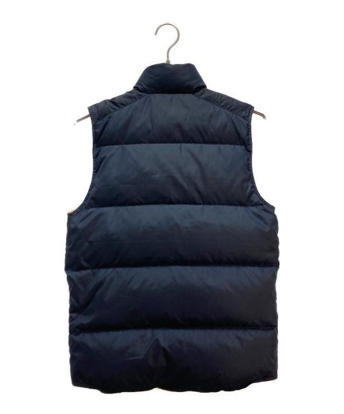 POLO RALPH LAUREN（ポロ・ラルフローレン）POLO RALPH LAUREN (ポロ・ラルフローレン) POLO RALPH LAUREN リバーシブル ダウンベスト ネイビー×イエロー サイズ:XSの古着・服飾アイテム