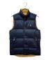 POLO RALPH LAUREN（ポロ・ラルフローレン）の古着「POLO RALPH LAUREN リバーシブル ダウンベスト」｜ネイビー×イエロー