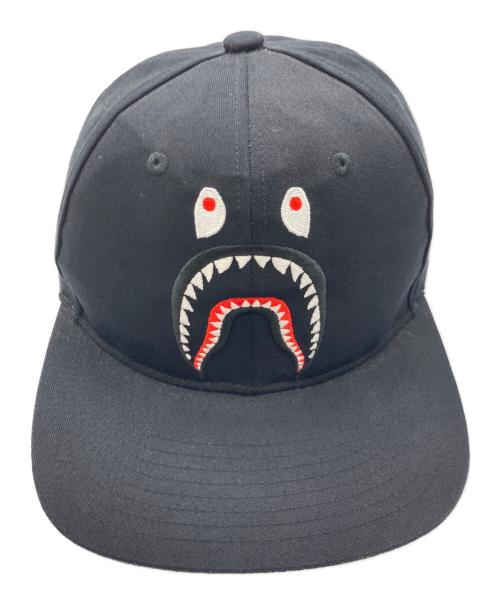 A BATHING APE（アベイシングエイプ）A BATHING APE (アベイシングエイプ) キャップ ブラックの古着・服飾アイテム