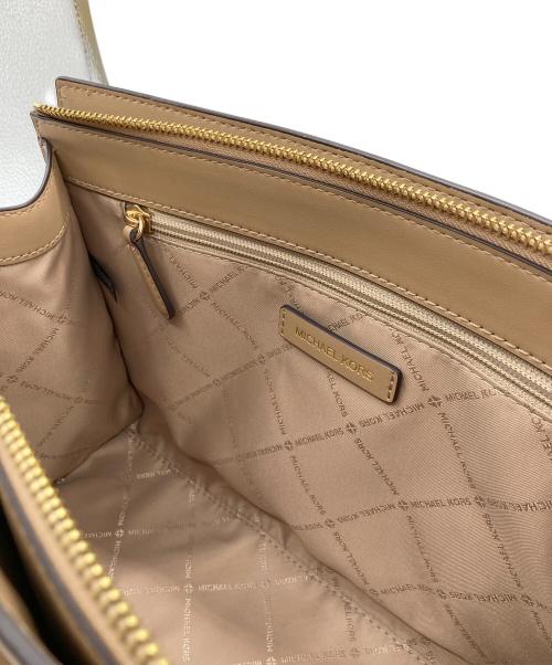 MICHAEL KORS（マイケルコース）MICHAEL KORS (マイケルコース) MICHAEL KORS ハンドバッグ ベージュの古着・服飾アイテム