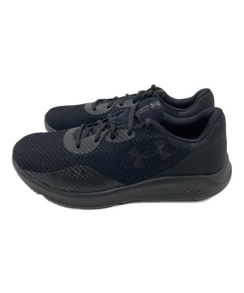 UNDER ARMOUR（アンダーアーマー）UNDER ARMOUR (アンダーアーマー) チャージド パスート3 エクストラワイド ブラック サイズ:25.5の古着・服飾アイテム