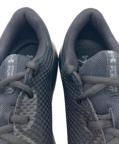 UNDER ARMOUR（アンダーアーマー）UNDER ARMOUR (アンダーアーマー) チャージド パスート3 エクストラワイド ブラック サイズ:25.5の古着・服飾アイテム