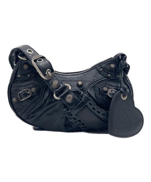 BALENCIAGA（バレンシアガ）BALENCIAGA (バレンシアガ) BALENCIAGA（バレンシアガ）LE CAGOLE ショルダーバッグXS ブラックの古着・服飾アイテム
